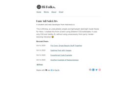 Minima hugo screenshot