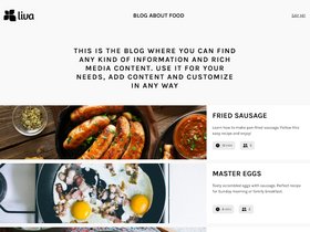 Recipe-1 Flotiq-Gatsby screenshot