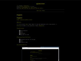 Clyell jekyll screenshot