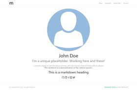 Mediumish Hugo screenshot