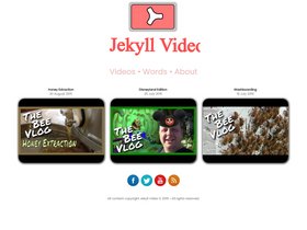 Video jekyll screenshot