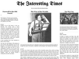 the-interesting-times jekyll screenshot