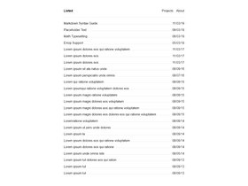 Listed hugo screenshot