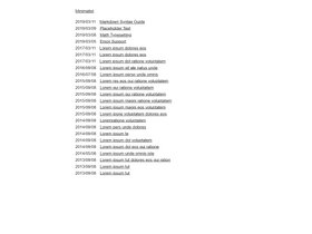 Minimalist Hugo screenshot