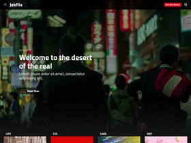 Jekflix jekyll screenshot