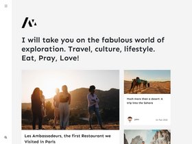 Memoirs jekyll screenshot