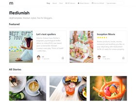 Mediumish Jekyll screenshot