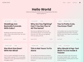 Glass Gatsby screenshot